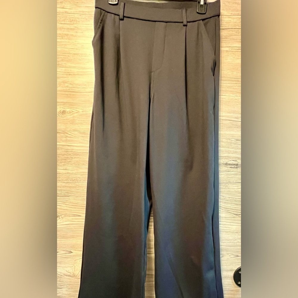 2 Pair of NWT HALARA Black Straight Leg Pants Size M and M Tall Pockets comfy - Picture 10 of 16